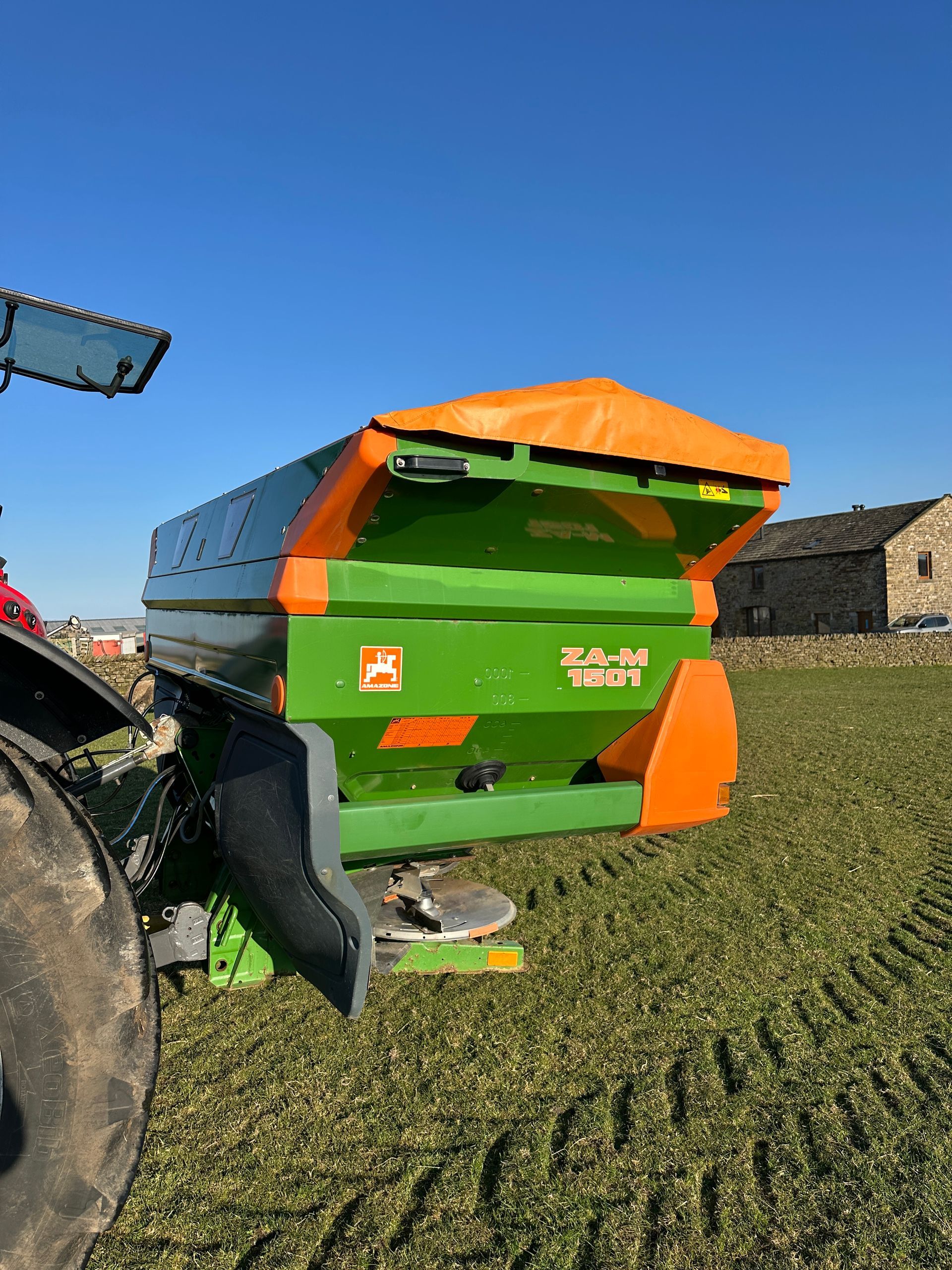 Amazone ZA-M 1501 Fertiliser Spreader, Fertiliser, Till Spreader,