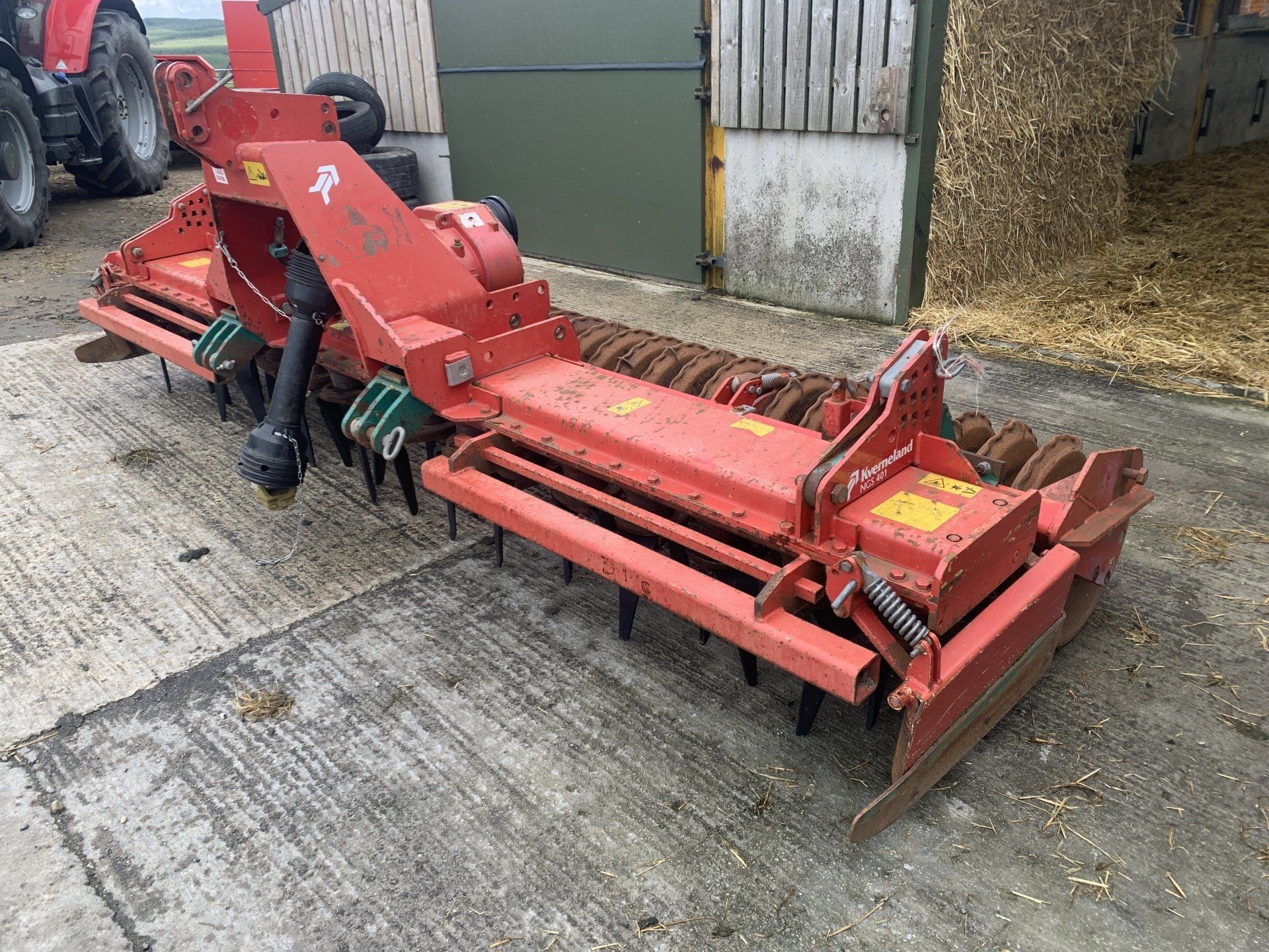 Kverneland NGS 401 Power Harrow, Rotovator, New tines, Plough, Arable, Equipment for sale