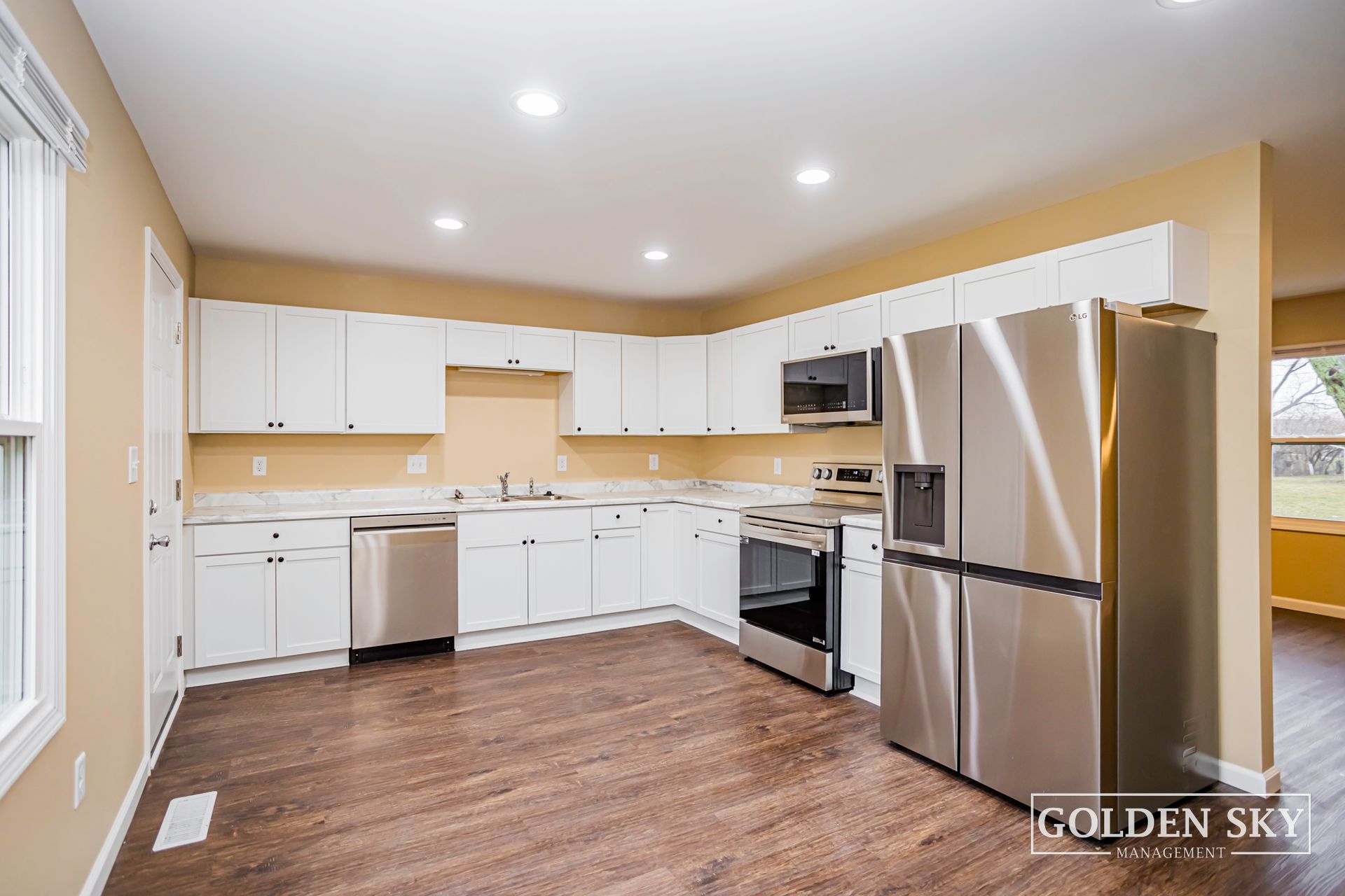 Completed renovation project