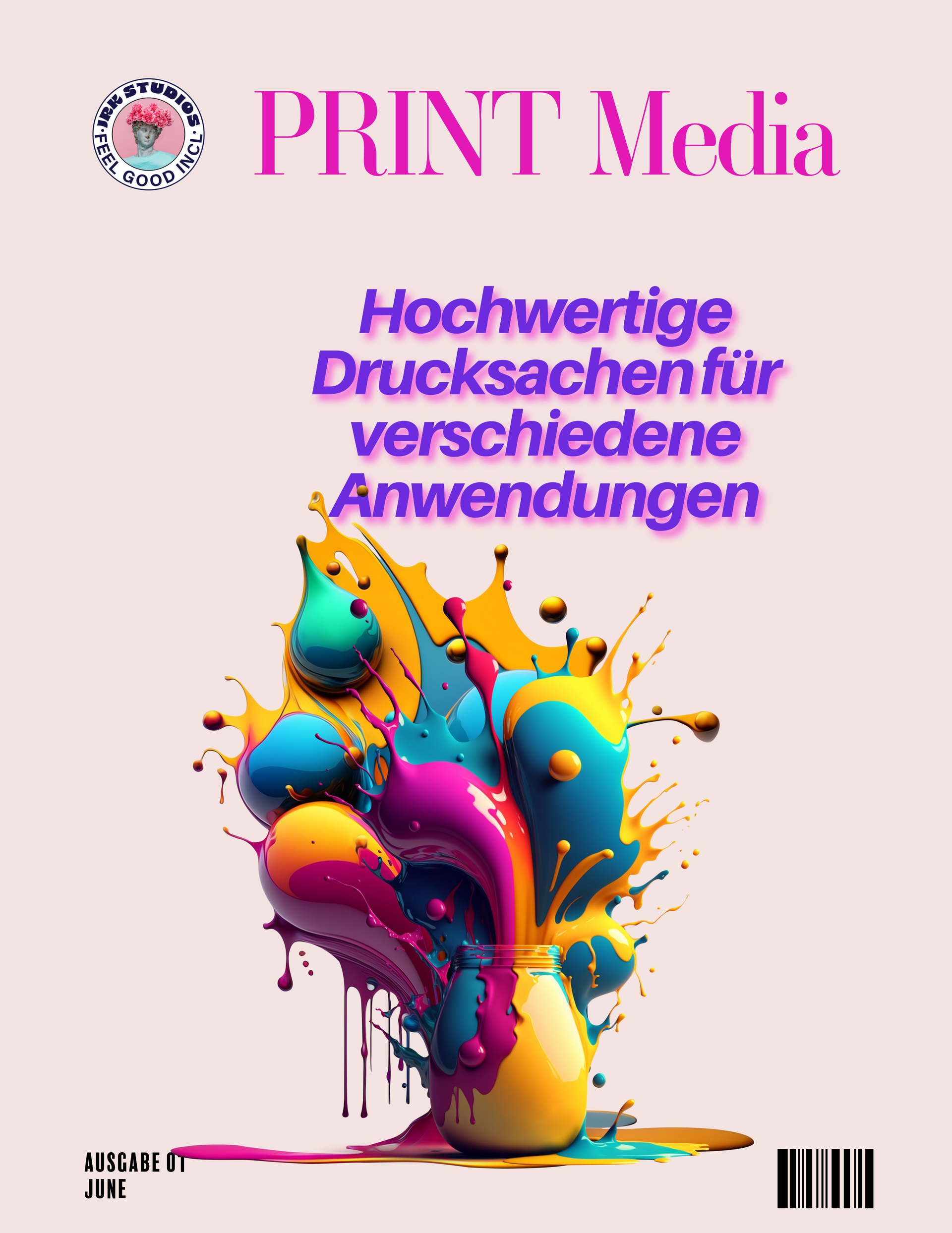 JRK Studios Berlin. Hochwertige Druckprodukte, die Ihre Botschaft wirkungsvoll transportieren.