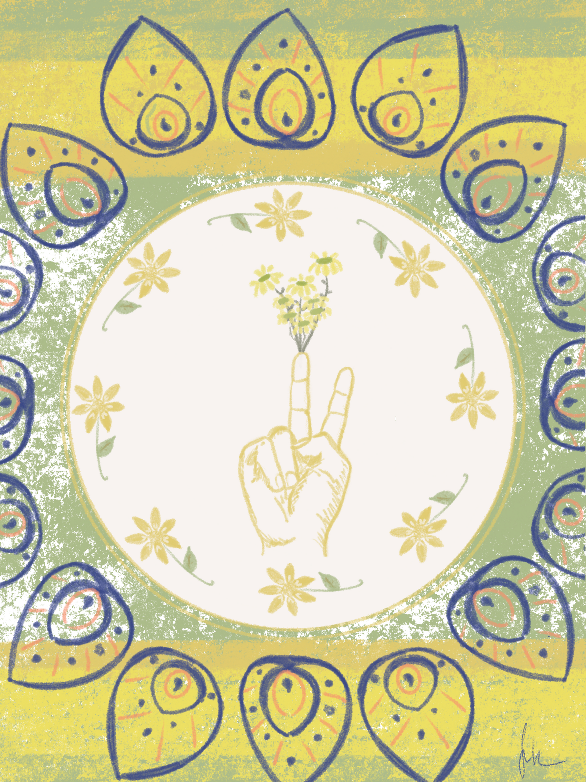 Jacqueline Kappl - Flower Power a little harder.