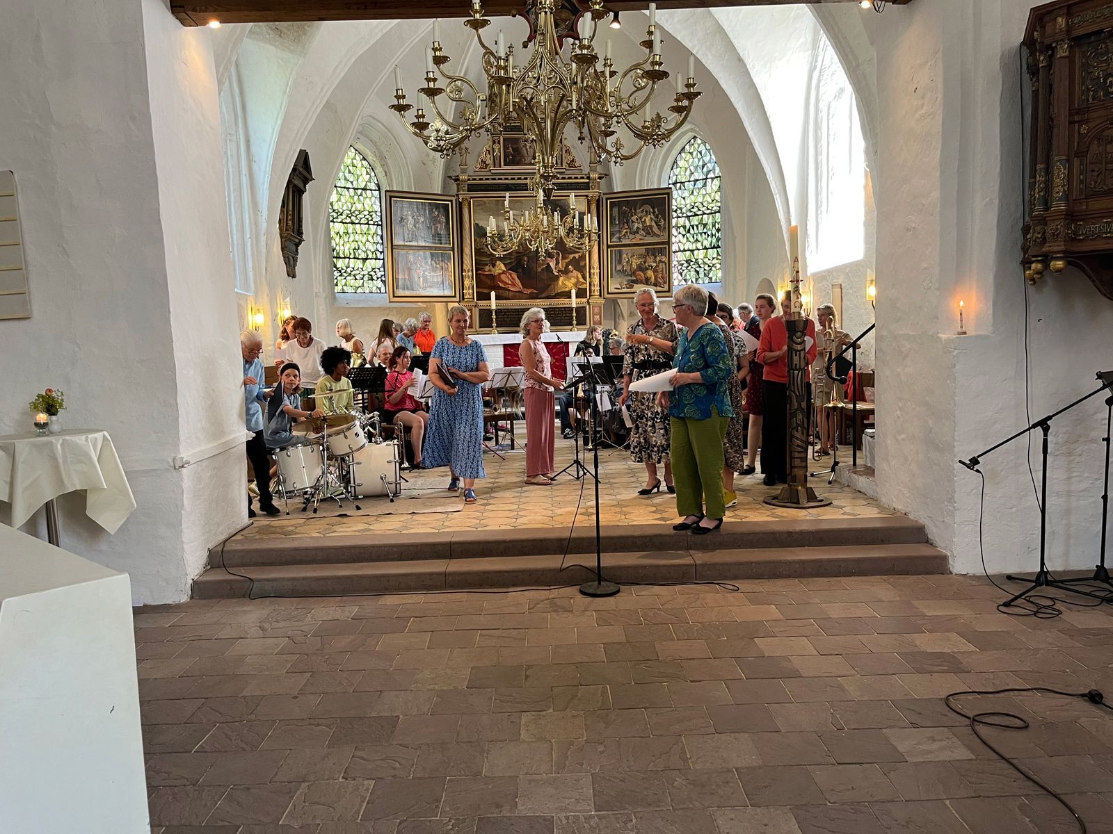 Verabschiedung Kantorin E. Weisenberger: Kirchenchor Garding
