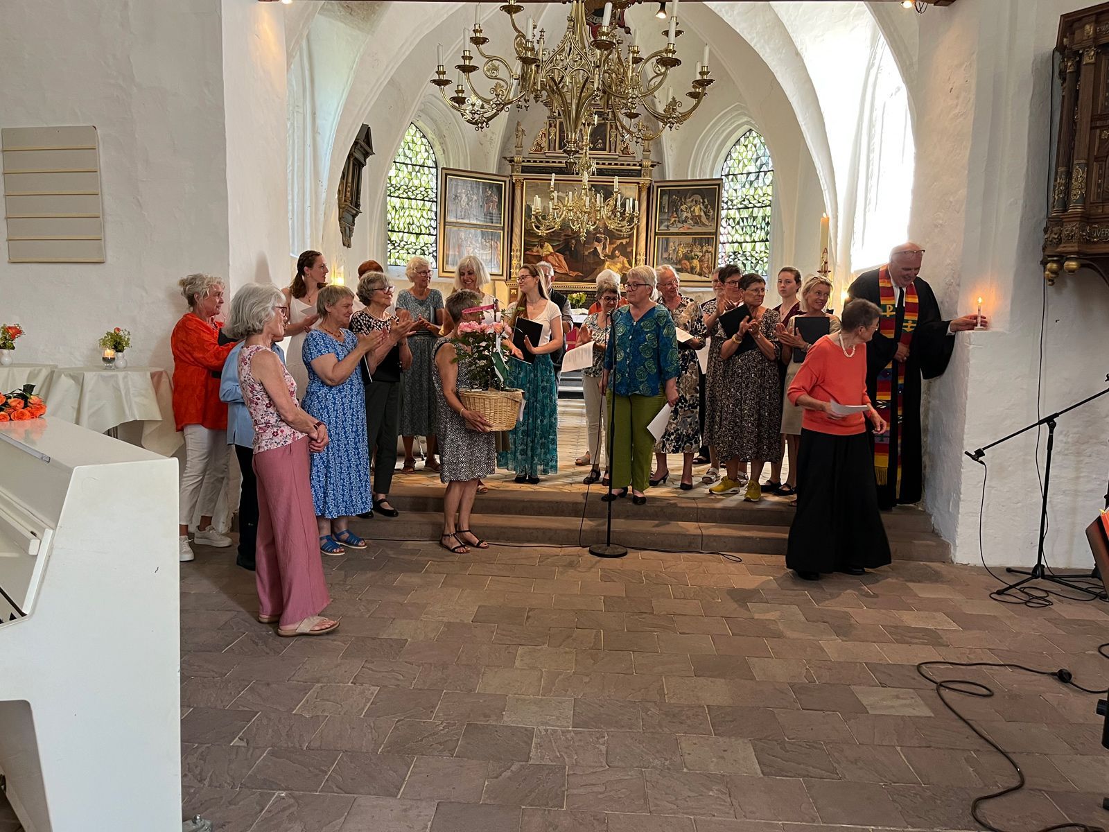 Verabschiedung Kantorin E. Weisenberger: Kirchenchor Garding