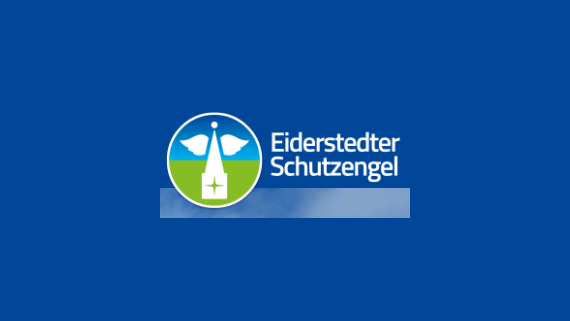 Das Bild zeigt das Logo der Organisation Eiderstedter Schutzengel