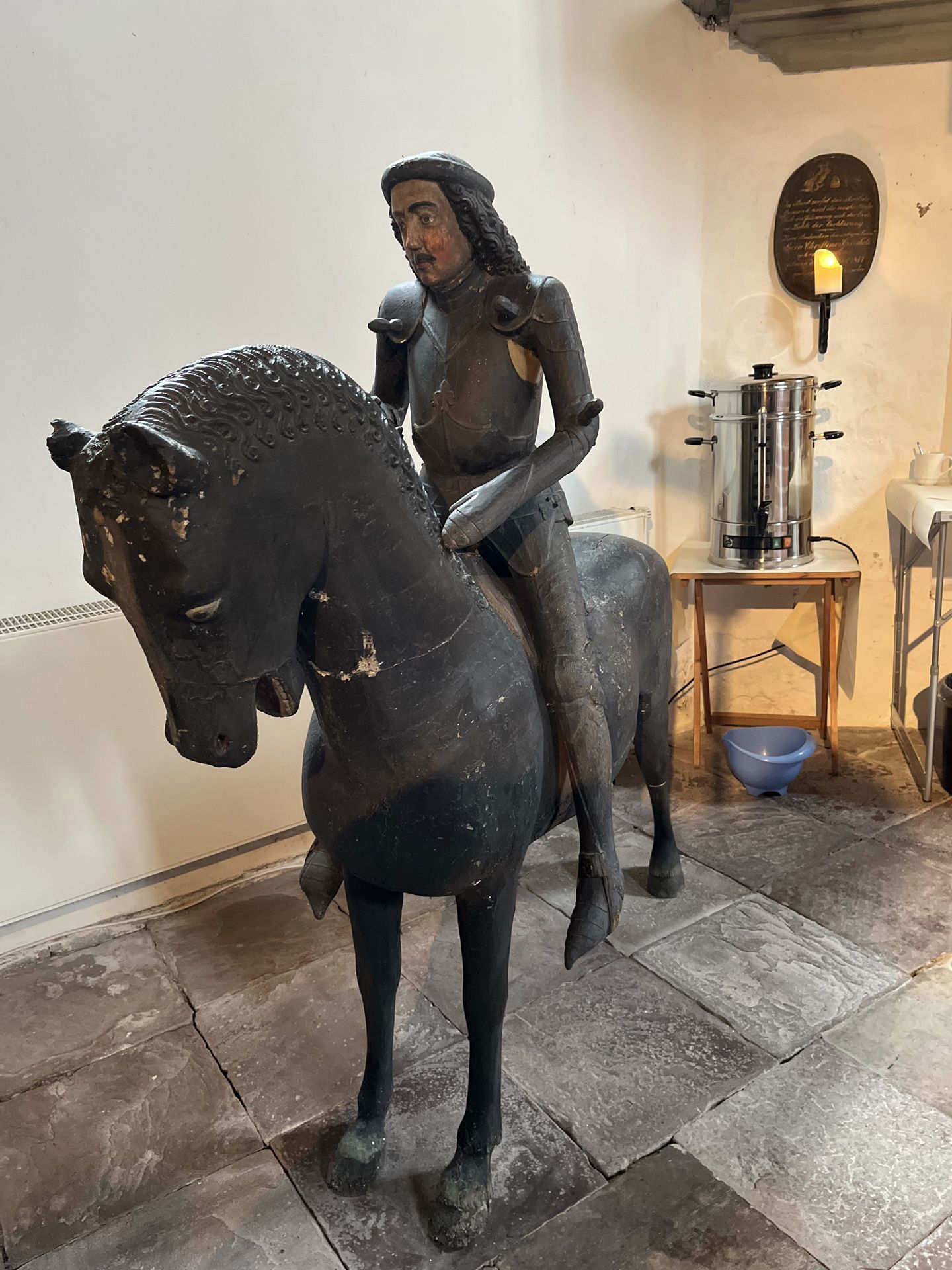 Reiterfigur des heiligen Georgs