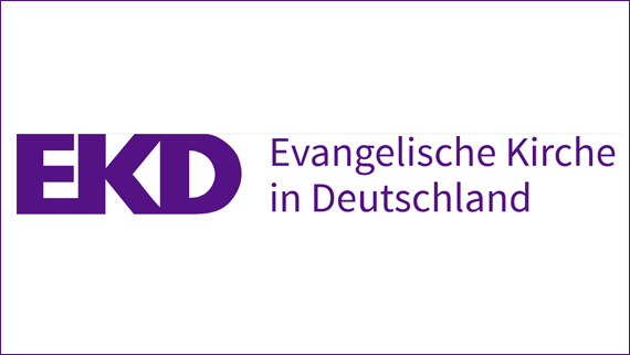 Logo der EKD Evangelische Kirche in Deutschland.