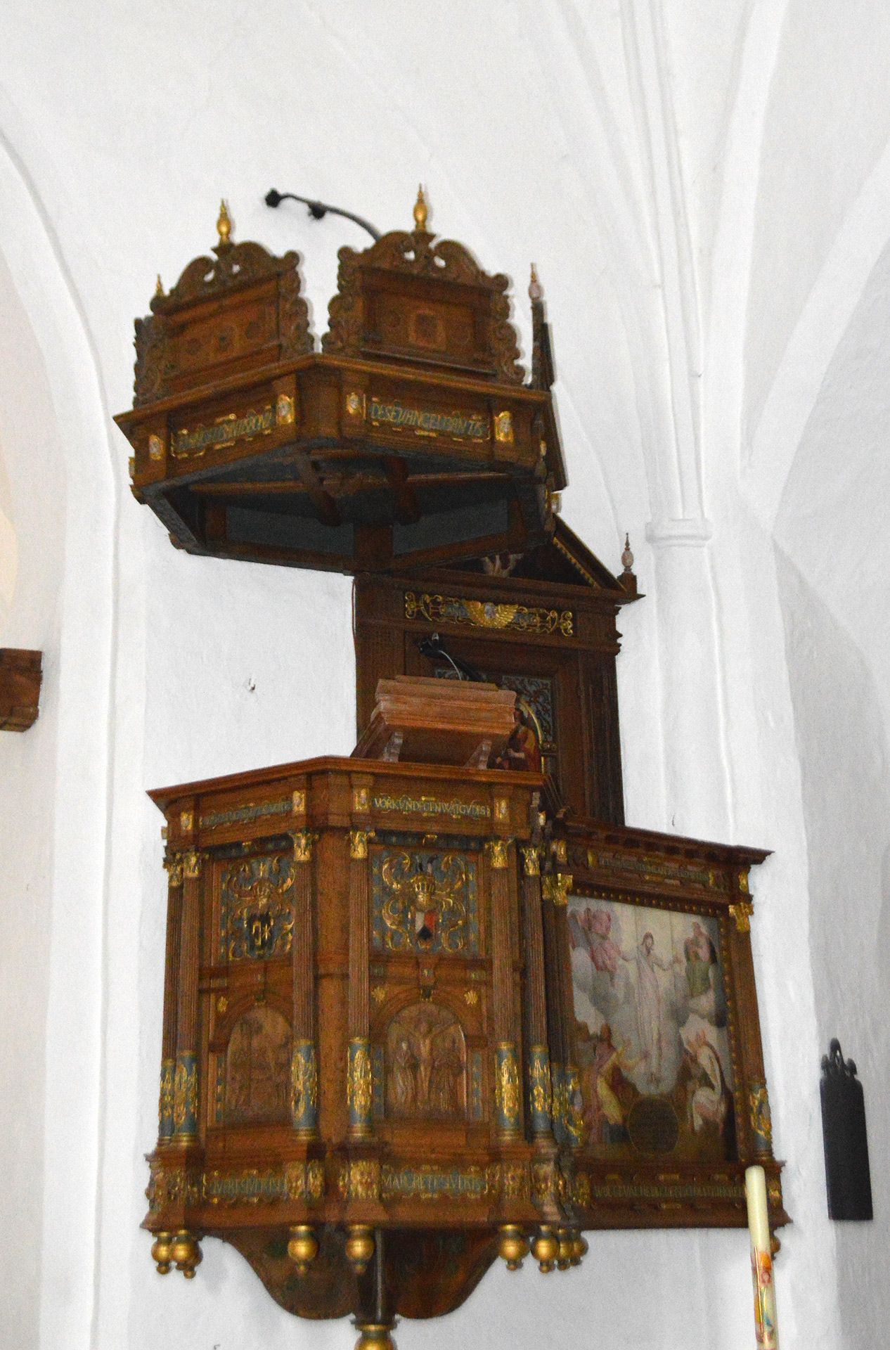 Kirche St. Christian in Garding. Kanzel.