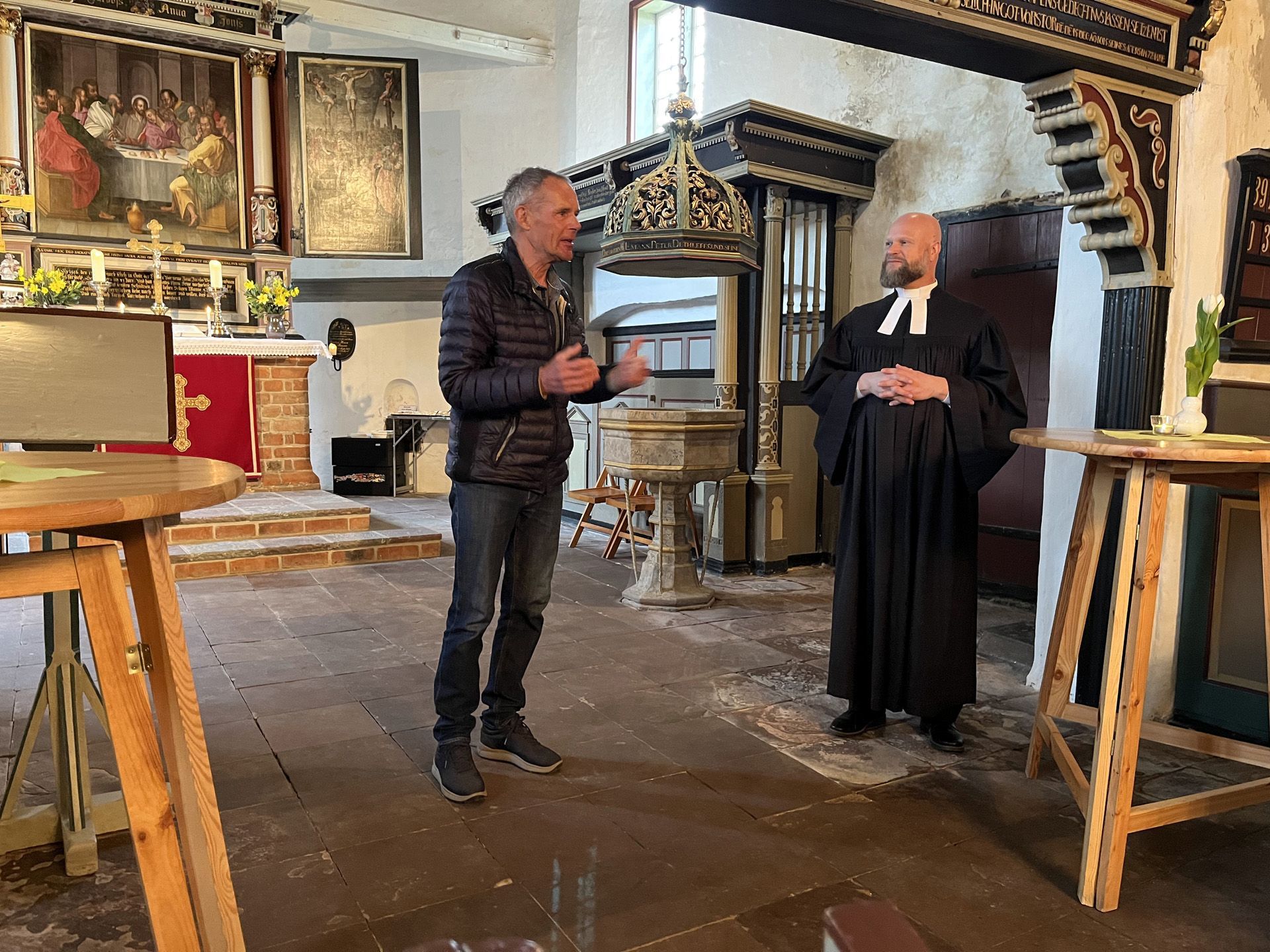 Festgottesdienst am 23.3.25, Bürgermeister Peter Lehmann