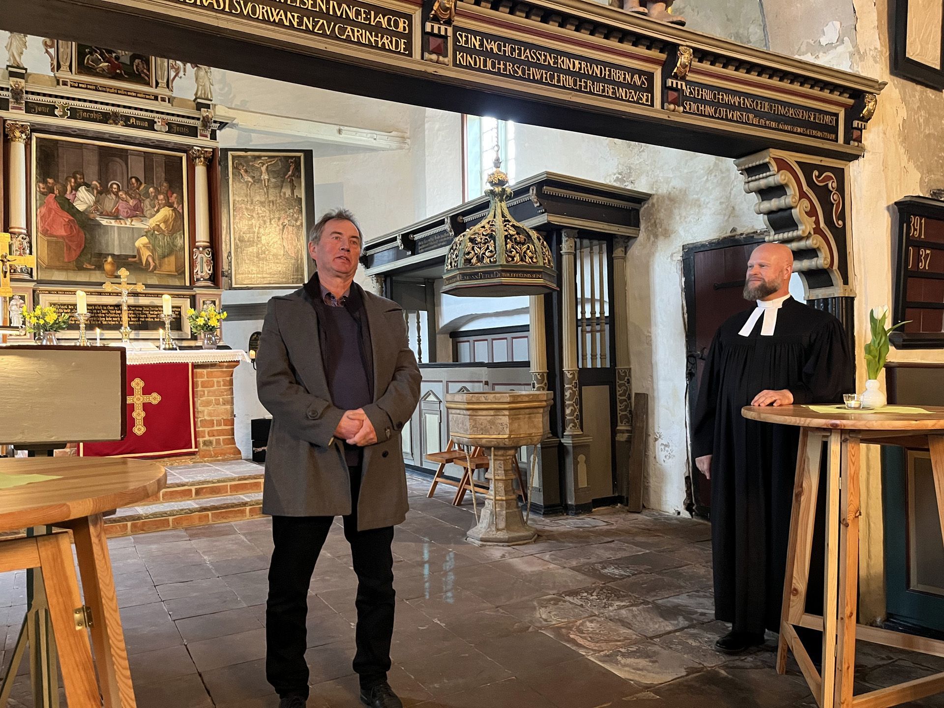Festgottesdienst am 23.3.25: Amtsvorsteher Christian Marwig spricht