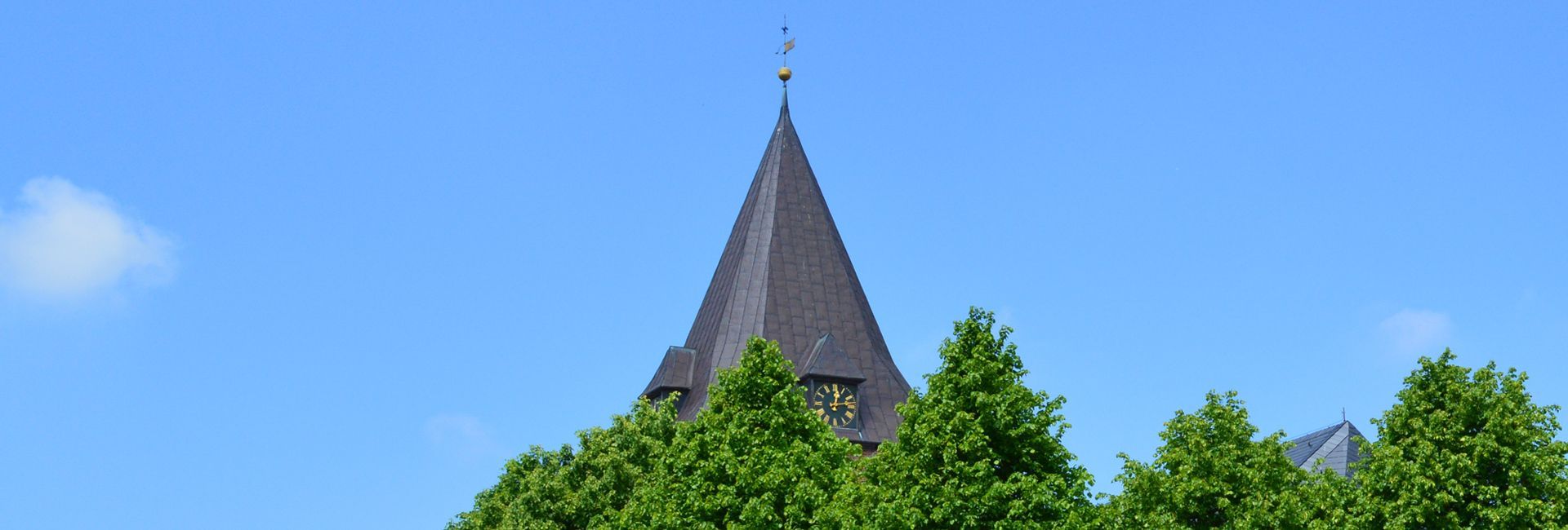 Das Bild zeigt die Kirche St. Christian in Garding