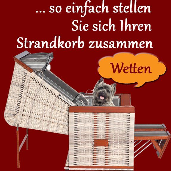 In 7 Schritten zum selbst gestalteten Strandkorb