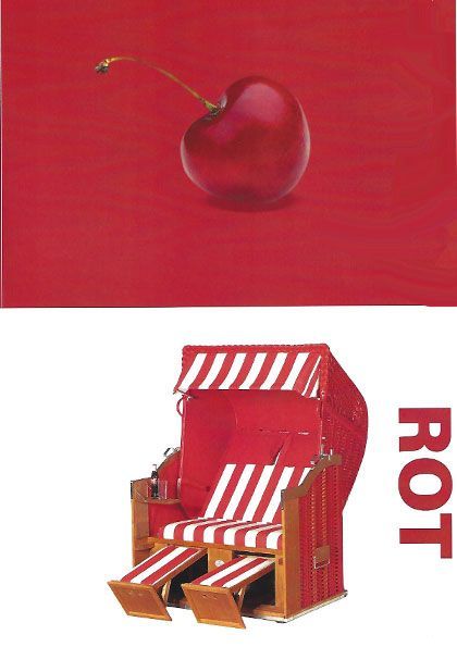 Strandkörbe farbig und bunt