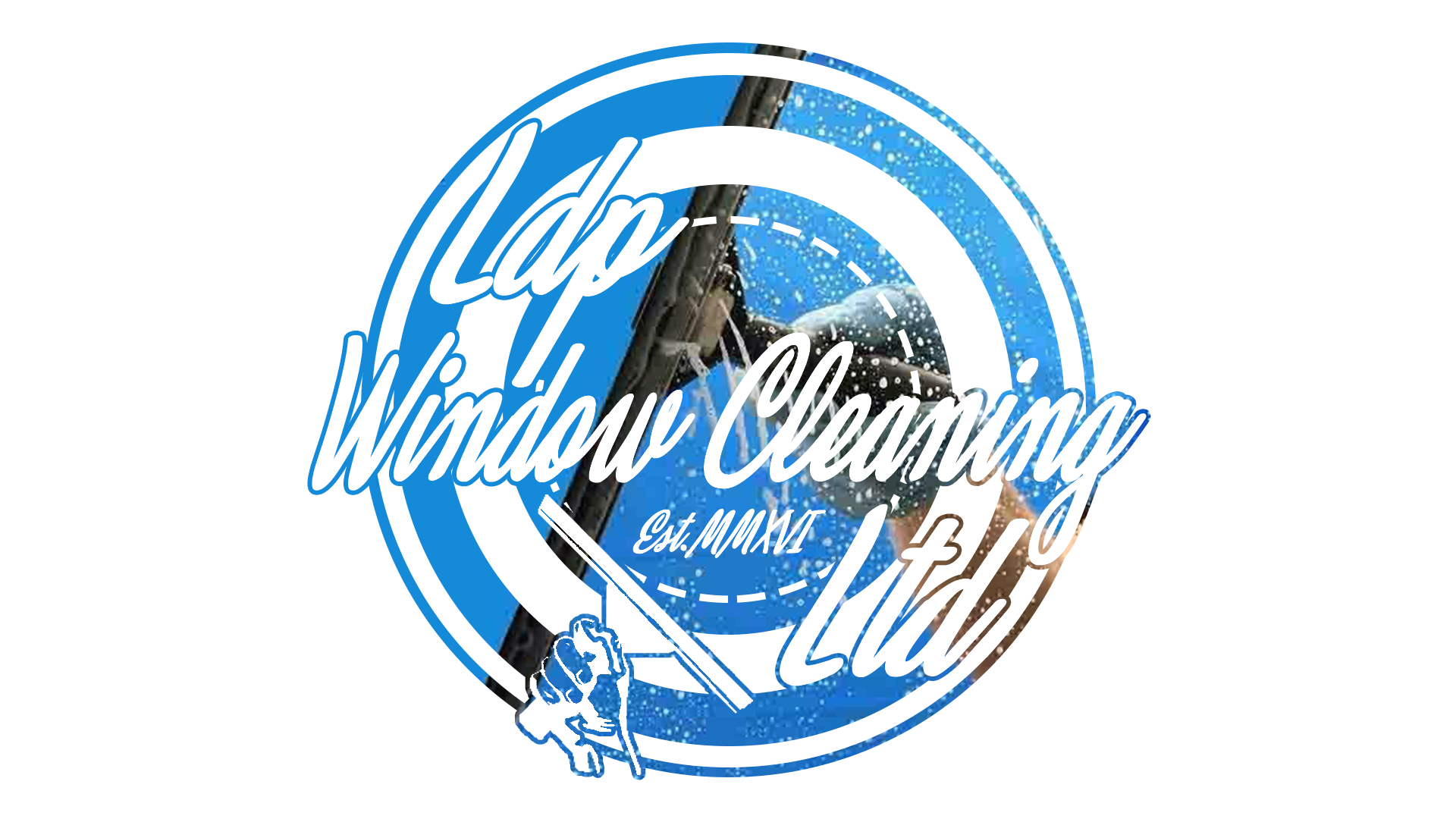LDP Window Cleaning Ltd squeegee logo