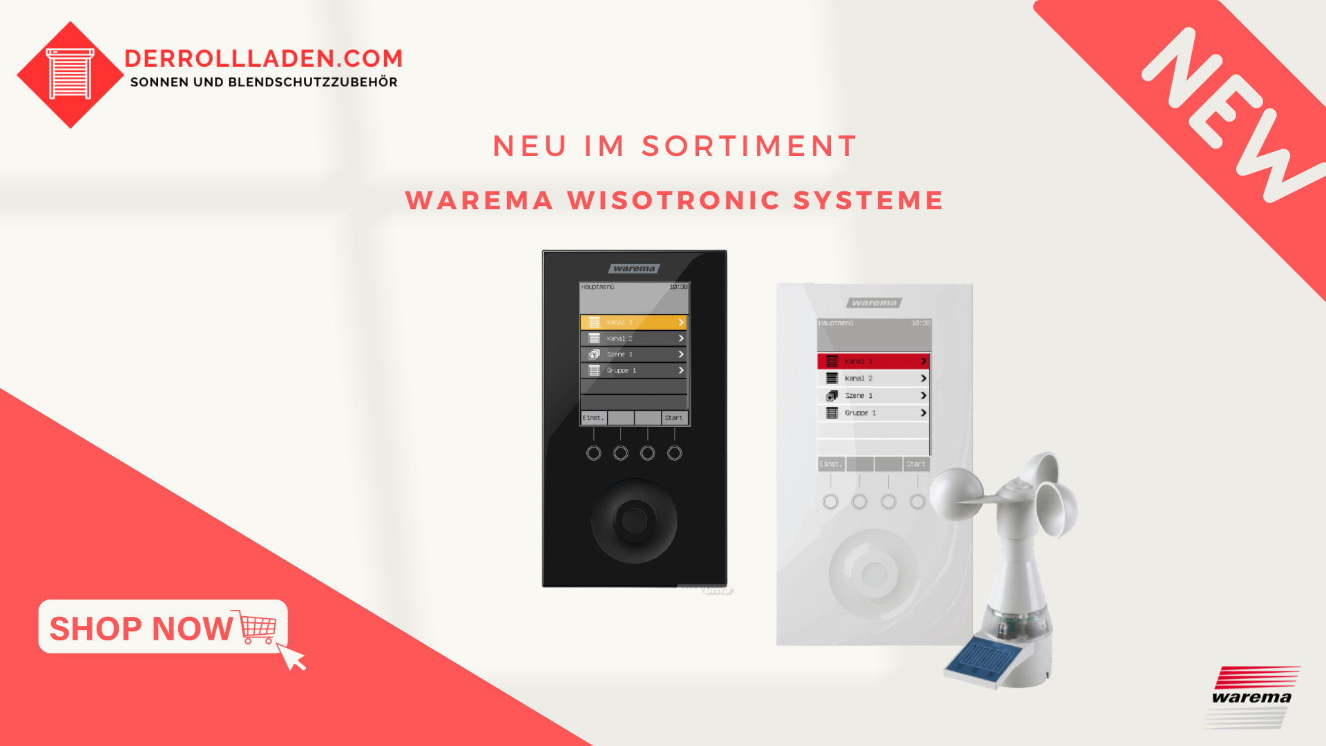 Smarte Wohnlösungen: WAREMA Wisotronic bringt Komfort und Effizienz in Ihr Zuhause.