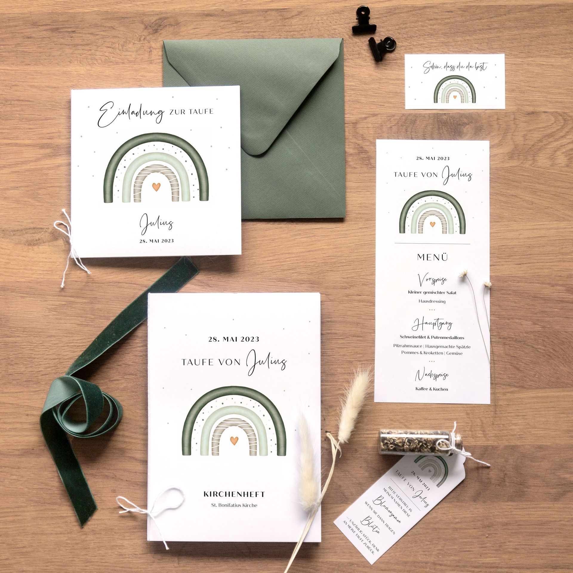 Individuelle Hochzeitspapeterie Individuelle Hochzeitspapeterie