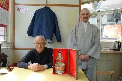 Wing Chun Augsburg - Prof. Dr. Ip Chun mit Abt Chi Sim Wing Chun Augsburg