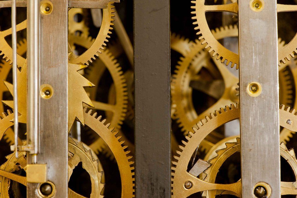 Comtoise Uhrwerk