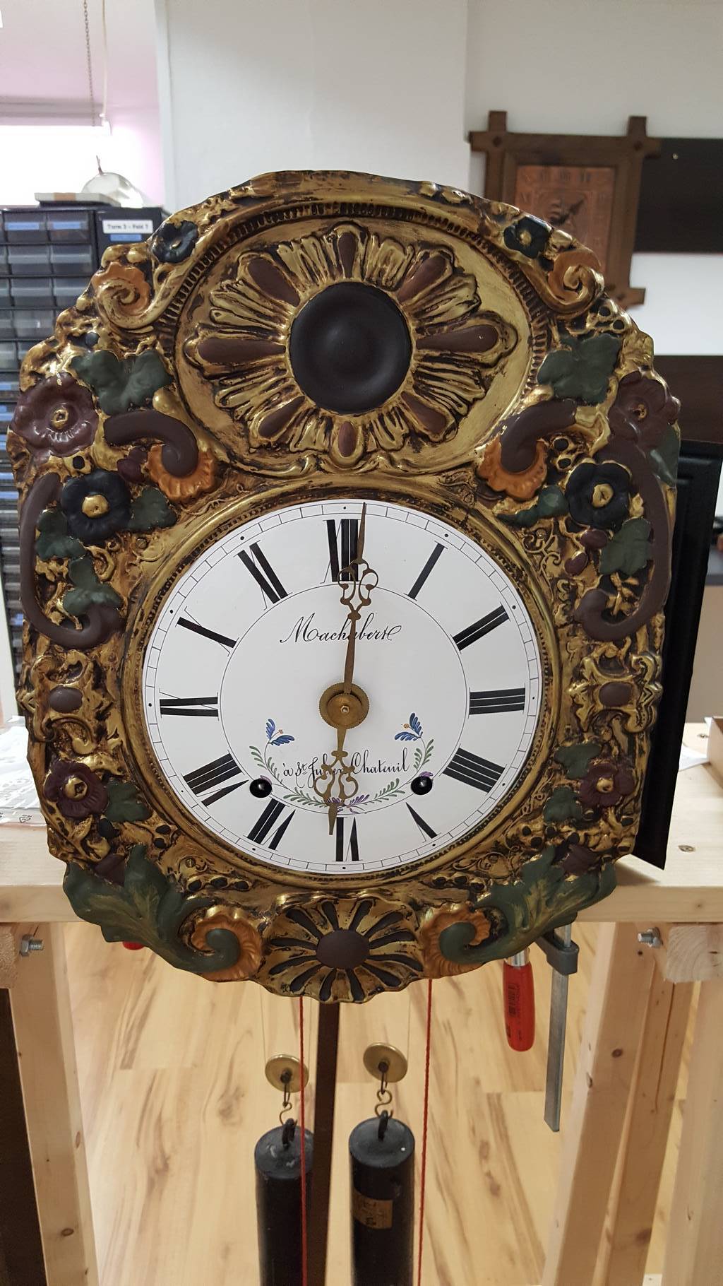 Comtoise Uhr reparieren