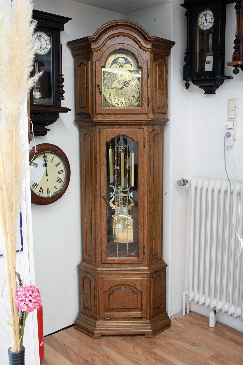 Eckstanduhr reparieren