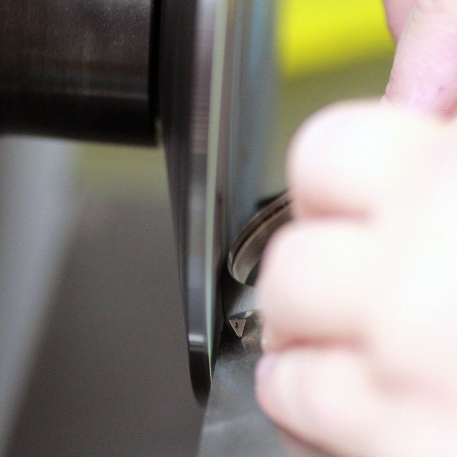 Uhrgehäuse lapidieren