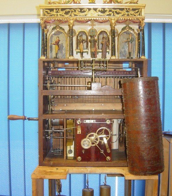 antike Spieluhr reparieren