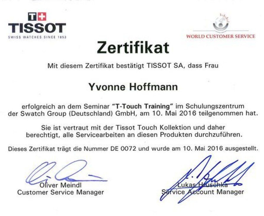 TISSOT UHRMACHER