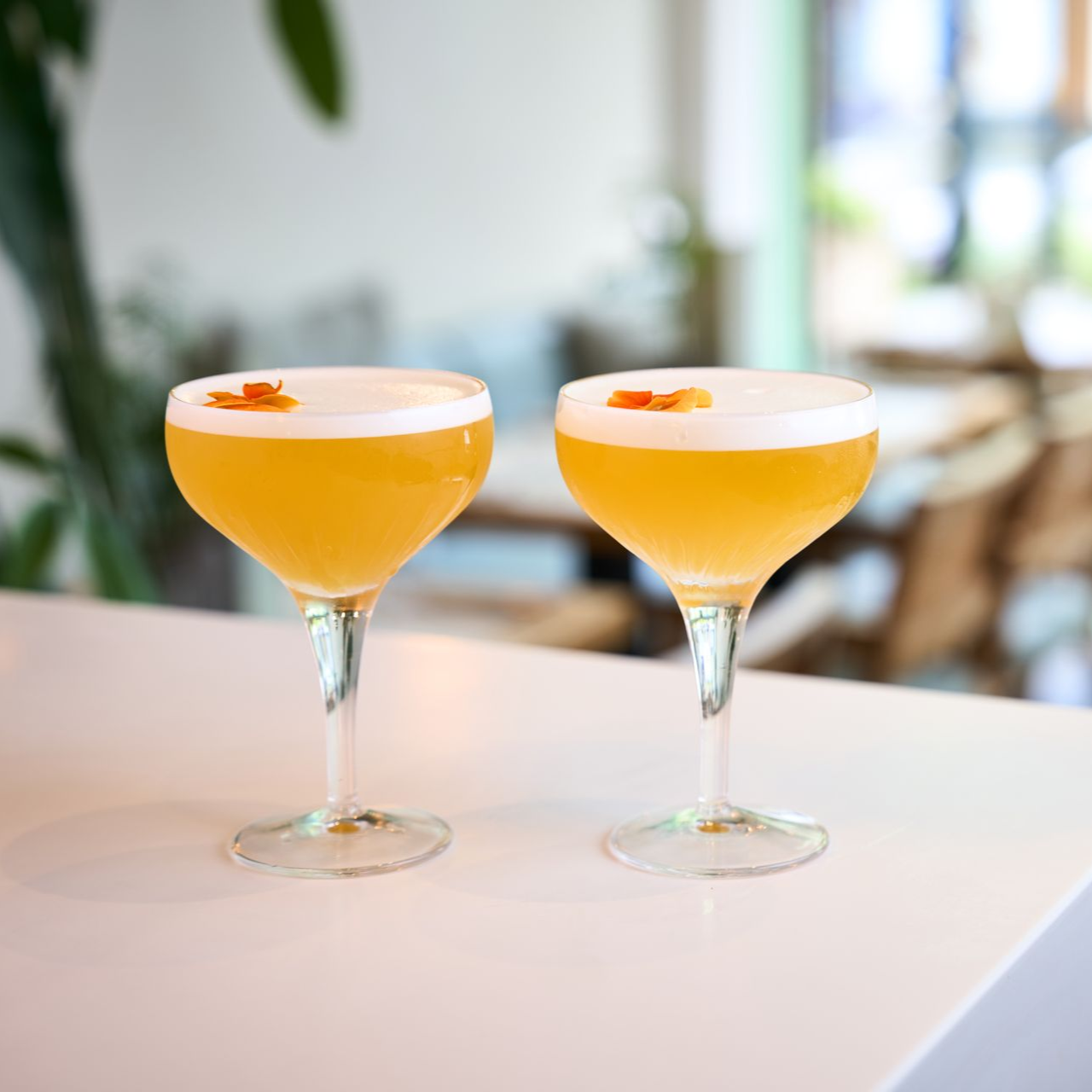 Cocktails at Apricot Brunch Bar, Lytham