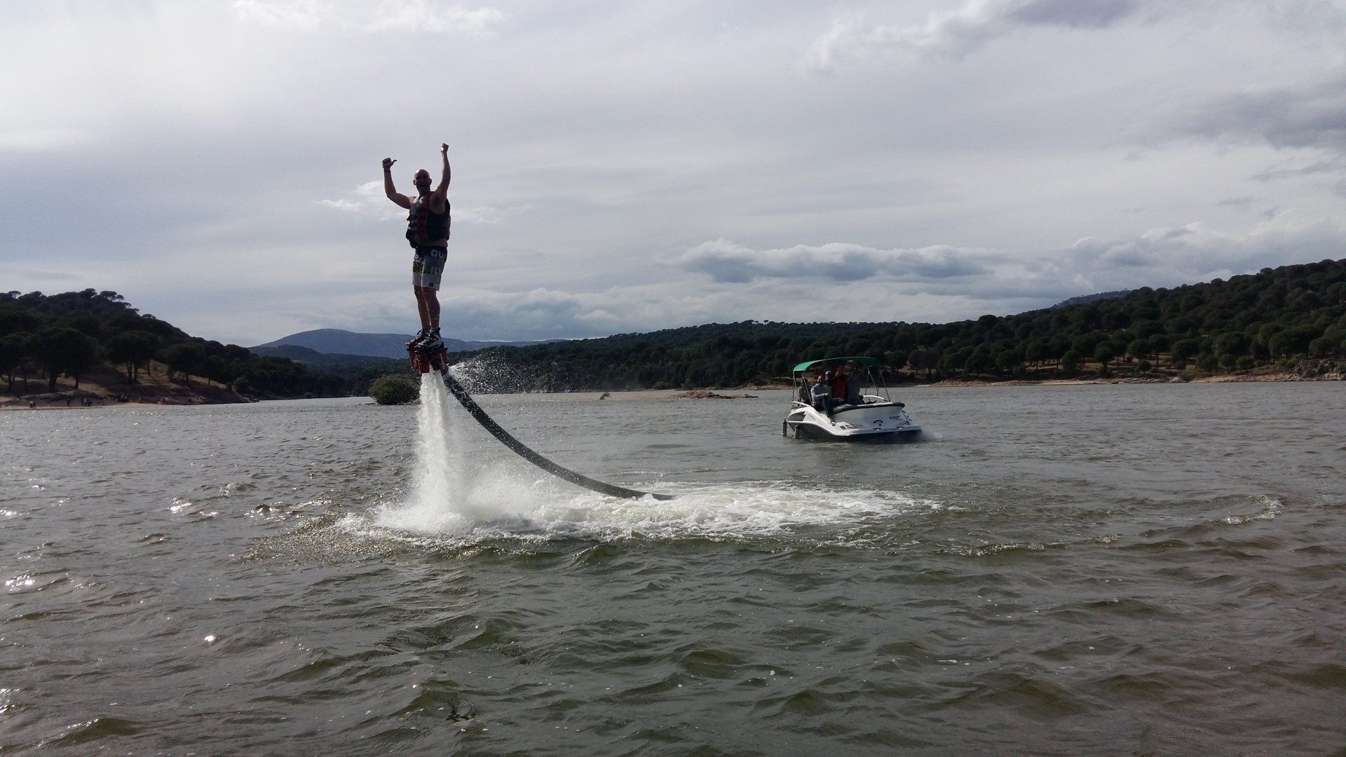 Flyboard Madrid - Pantano San Juan