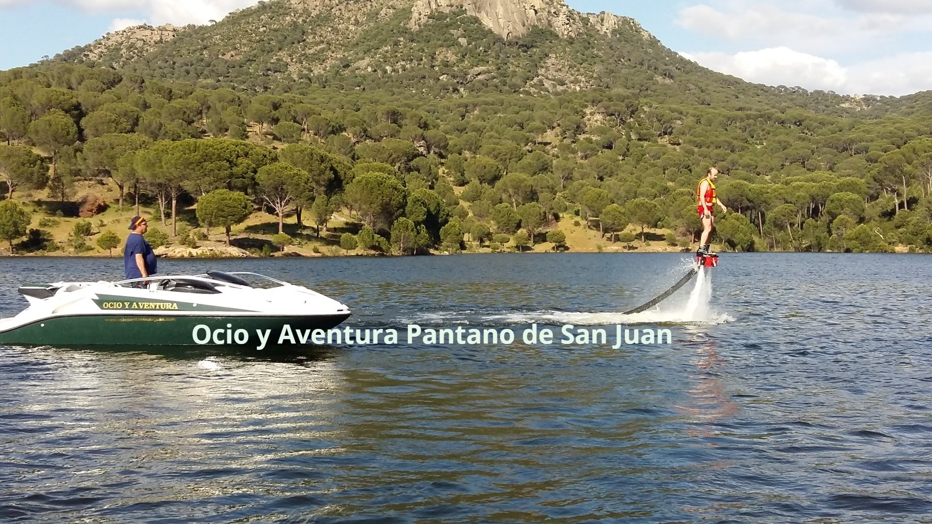 ¡¡PRUÉBALO!! Flyboard Madrid - Pantano de San Juan