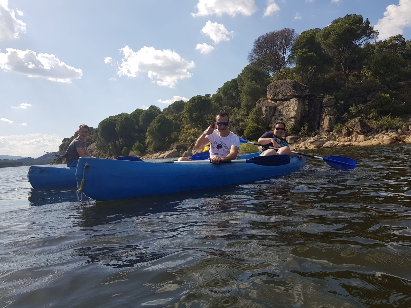 Piraguas Pantano San Juan - Madrid