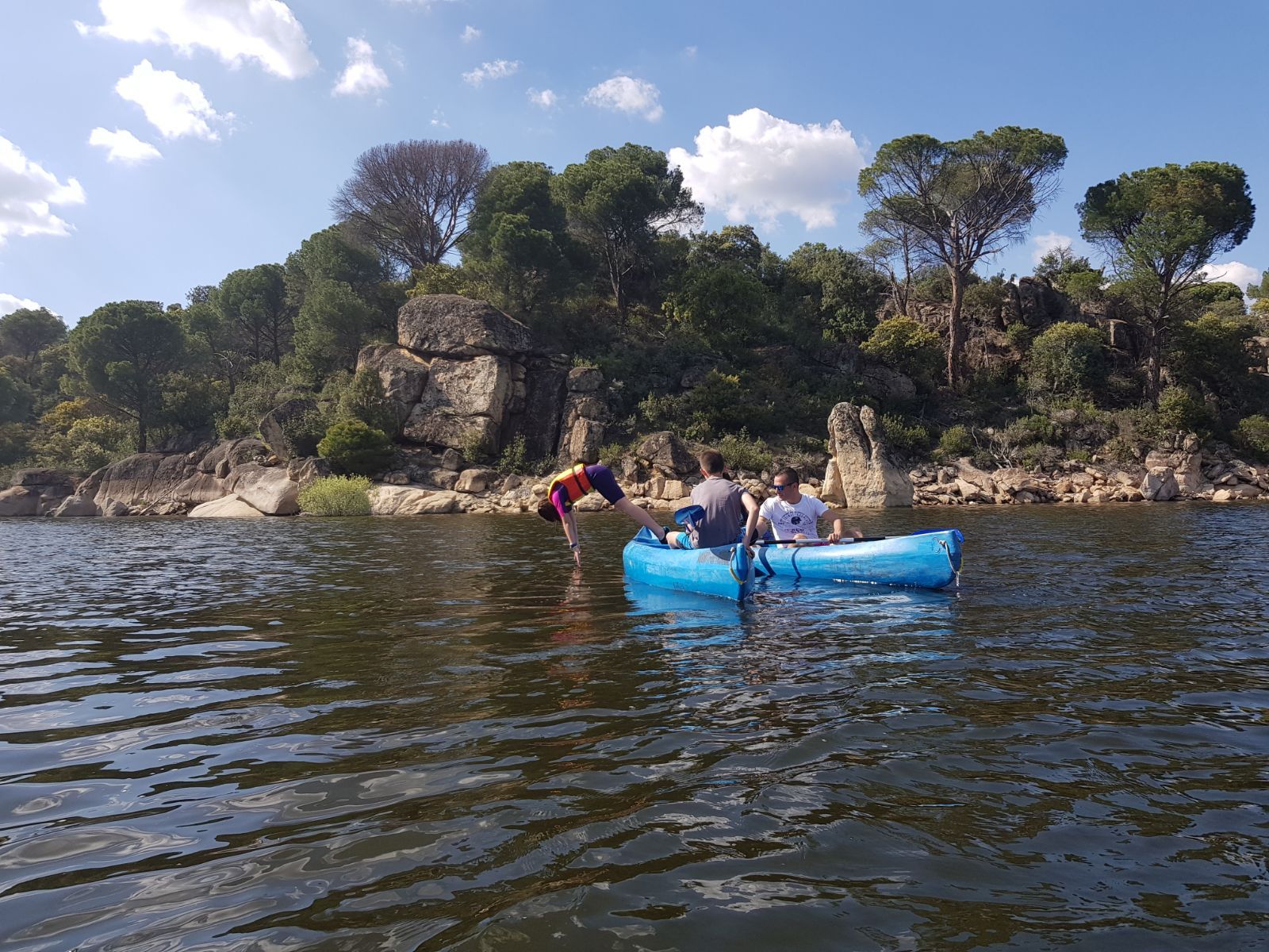 Piraguas Pantano San Juan - Madrid