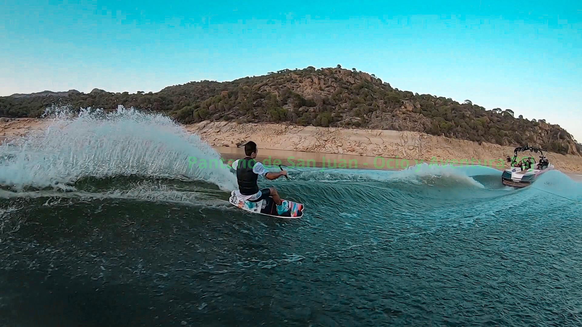 Subcampeón de España 2019 Wakeboard Pantano de San Juan - Madrid