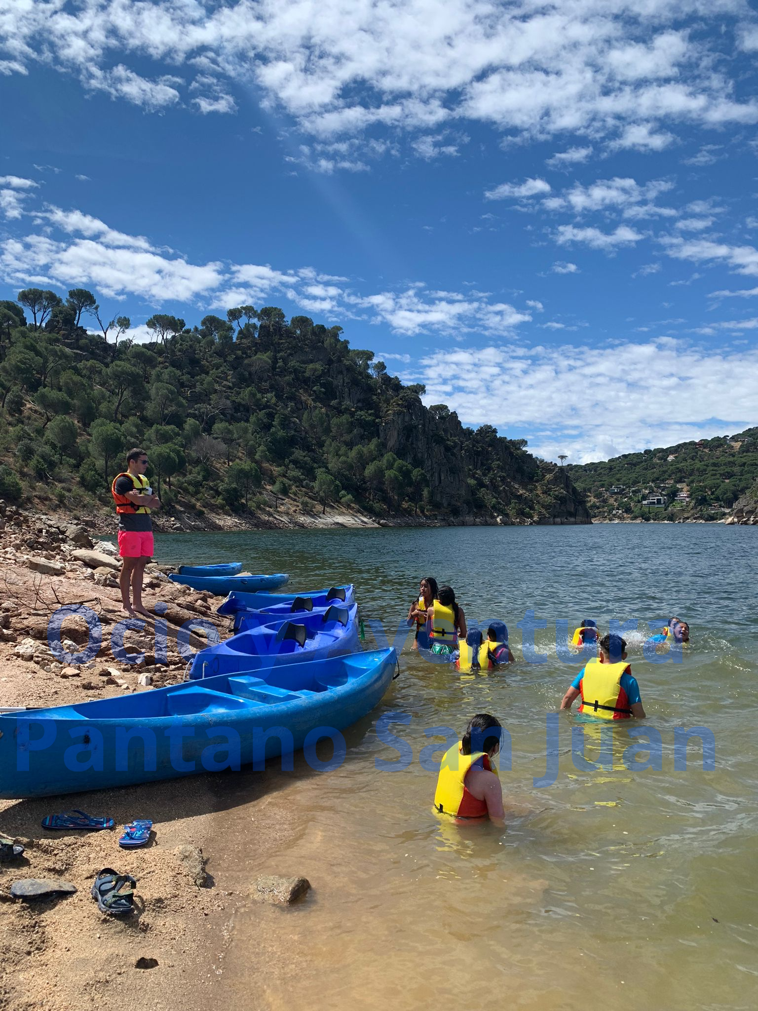 Kayak Madrid Escolares
Extraescolares Pantano San Juan