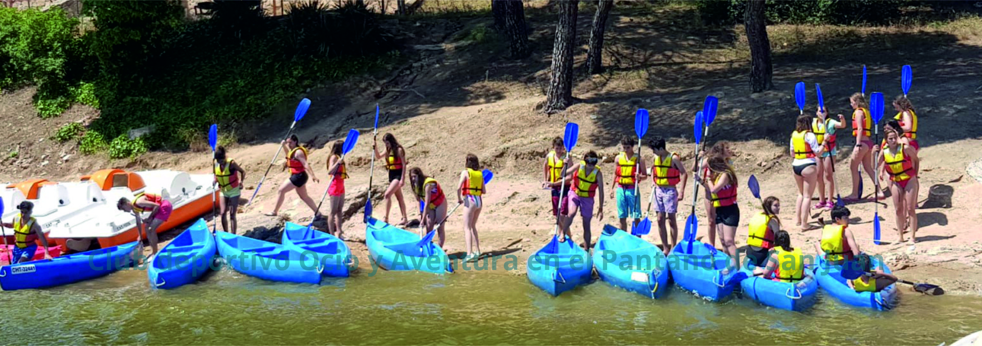 Piraguas para estudiantes
canoas madrid