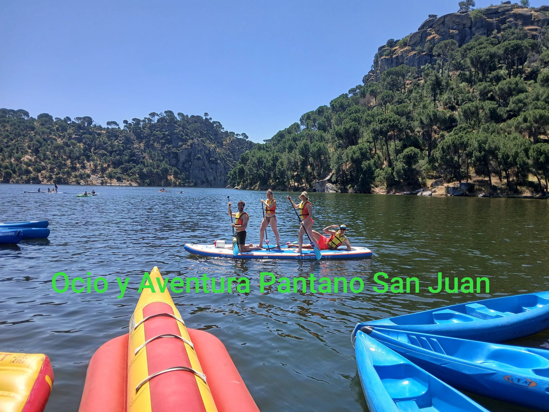 Pantano San Juan Piraguas
canoas madrid