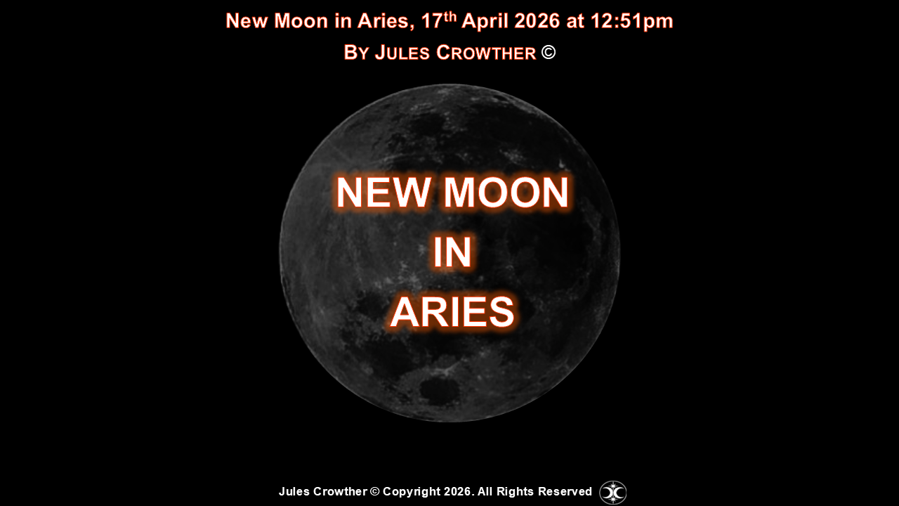 New Moon in Aries, 17th April 2026