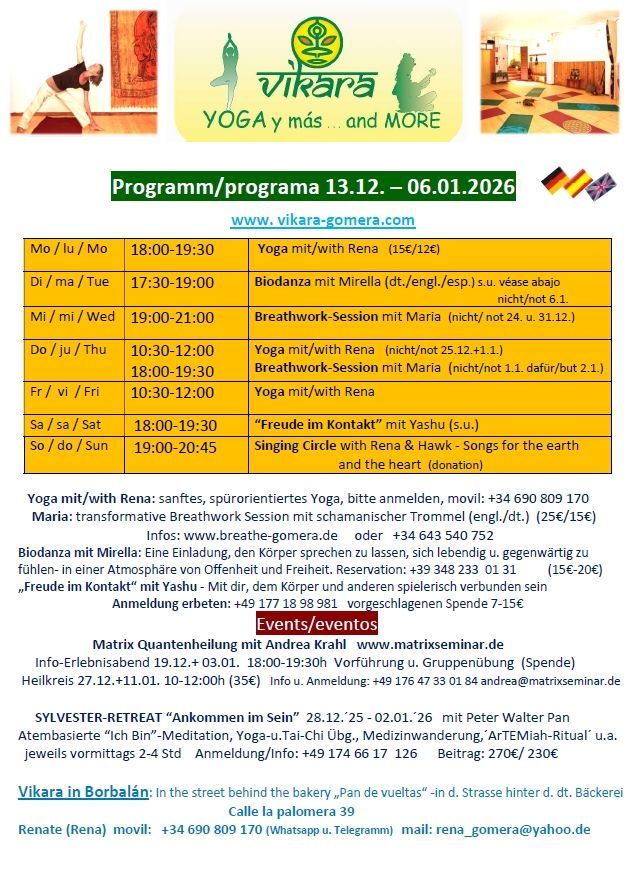 Vikara Yoga Programm