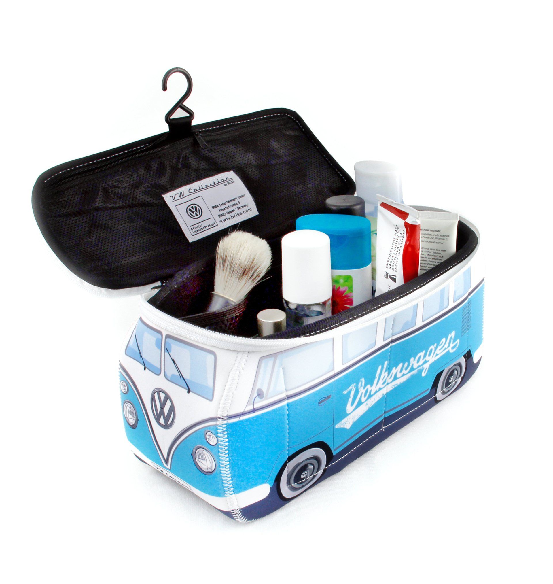 kultige VW-Bulli Artikel VW-Bulli Universaltasche in hellblau