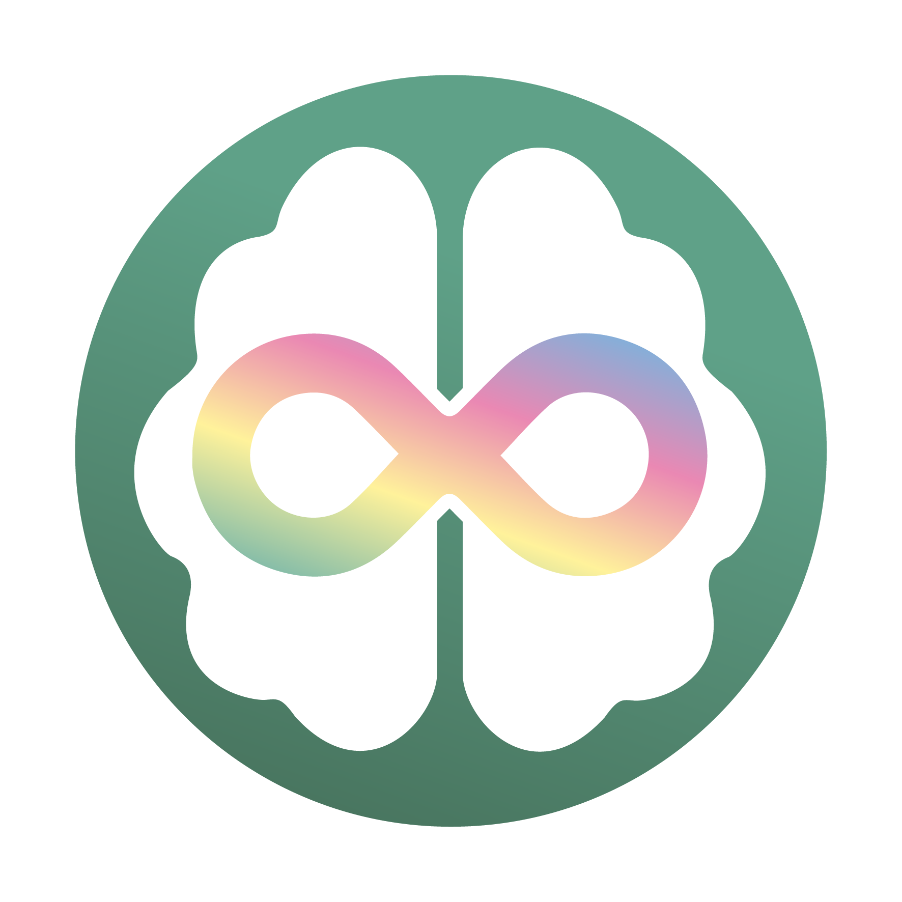 Behandlung bei Erkrankungen des Nervensystems Neurologie Symbol - Ergotherapie