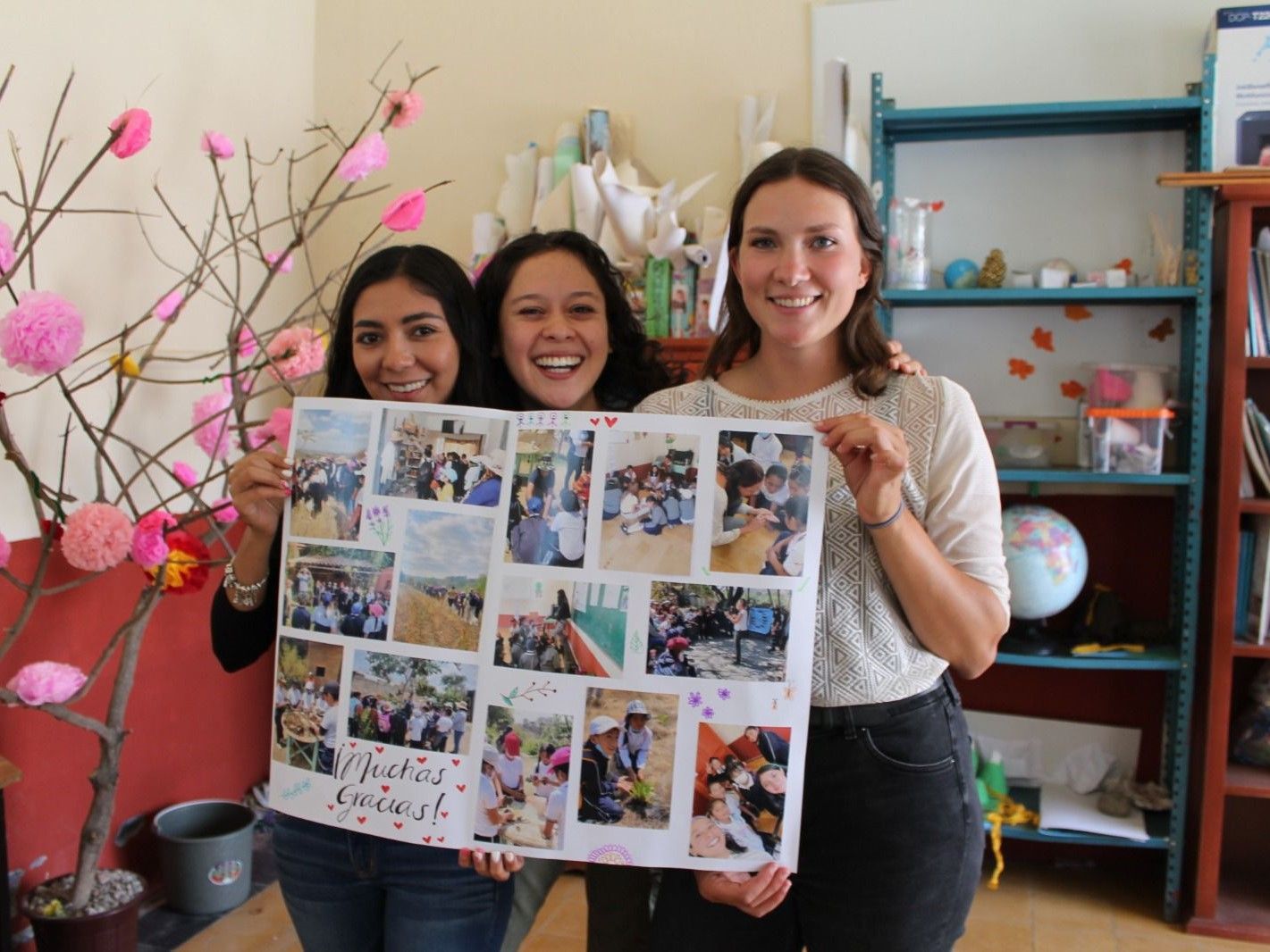 Freiwillige im Einsatz in Südamerika, Foto: Maria Rothe