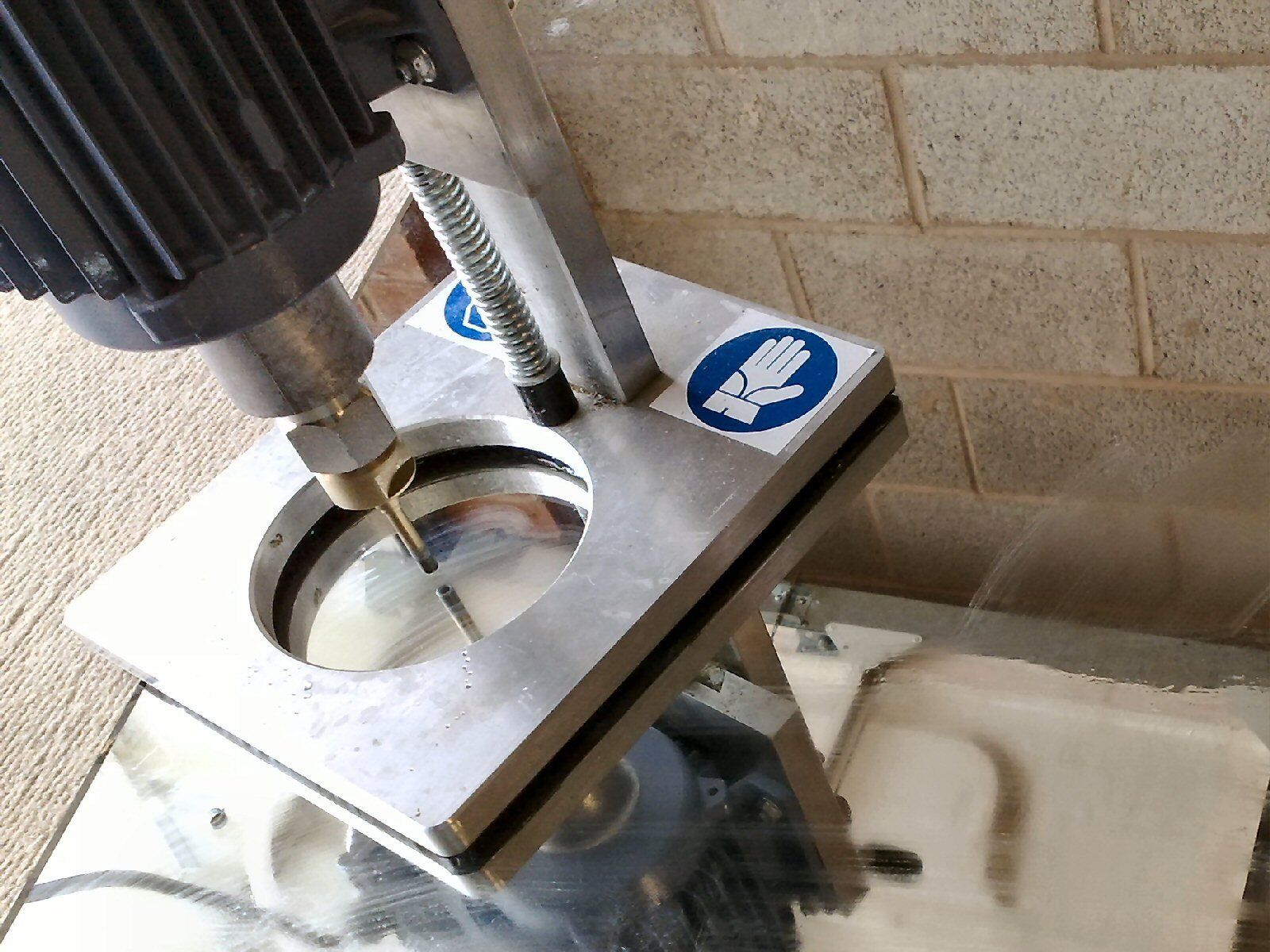 Drilled Holes in Mirrors