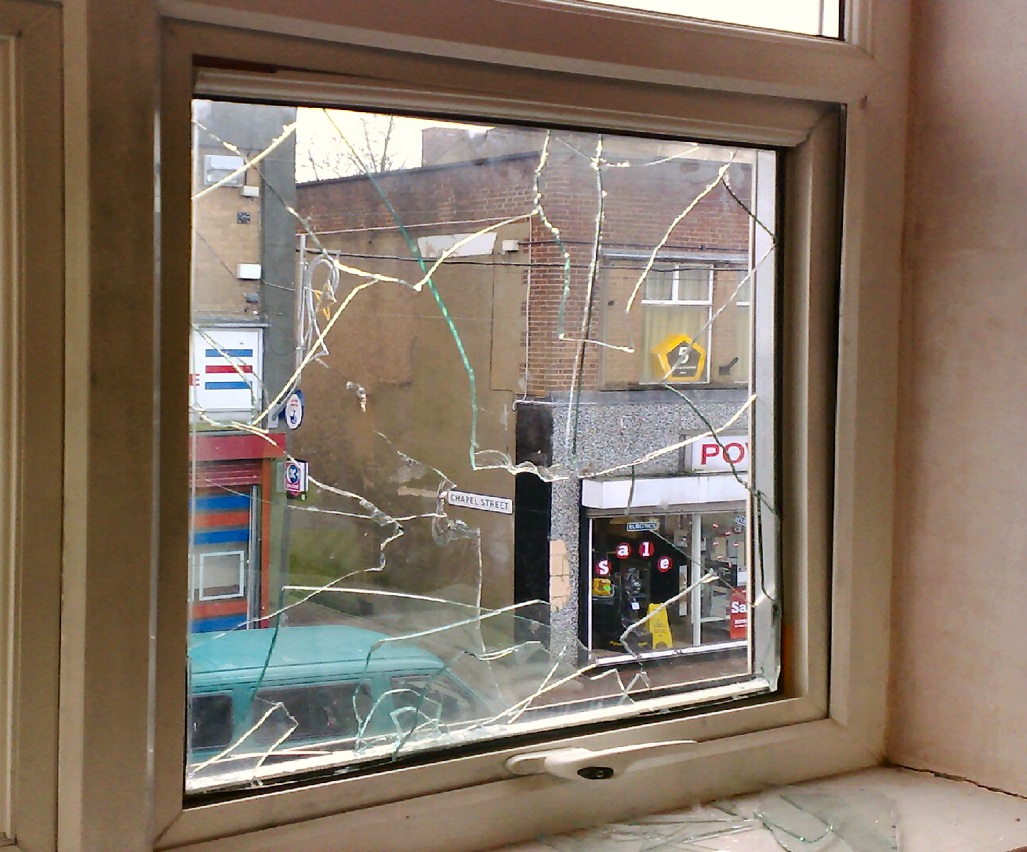 Broken Glass Repairs