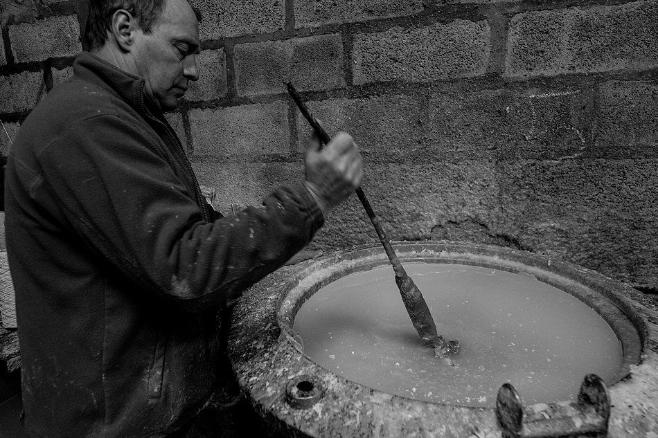 mélange cire chaude