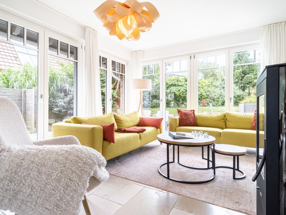 Immobilienfotografie Wohnzimmer Ferienhaus auf dem Darß
