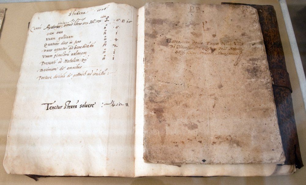 Urbar aus Rijeka, Kroatien, 1575 (lateinisch)