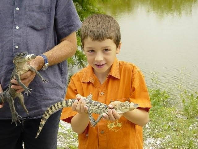 Boy With Gator