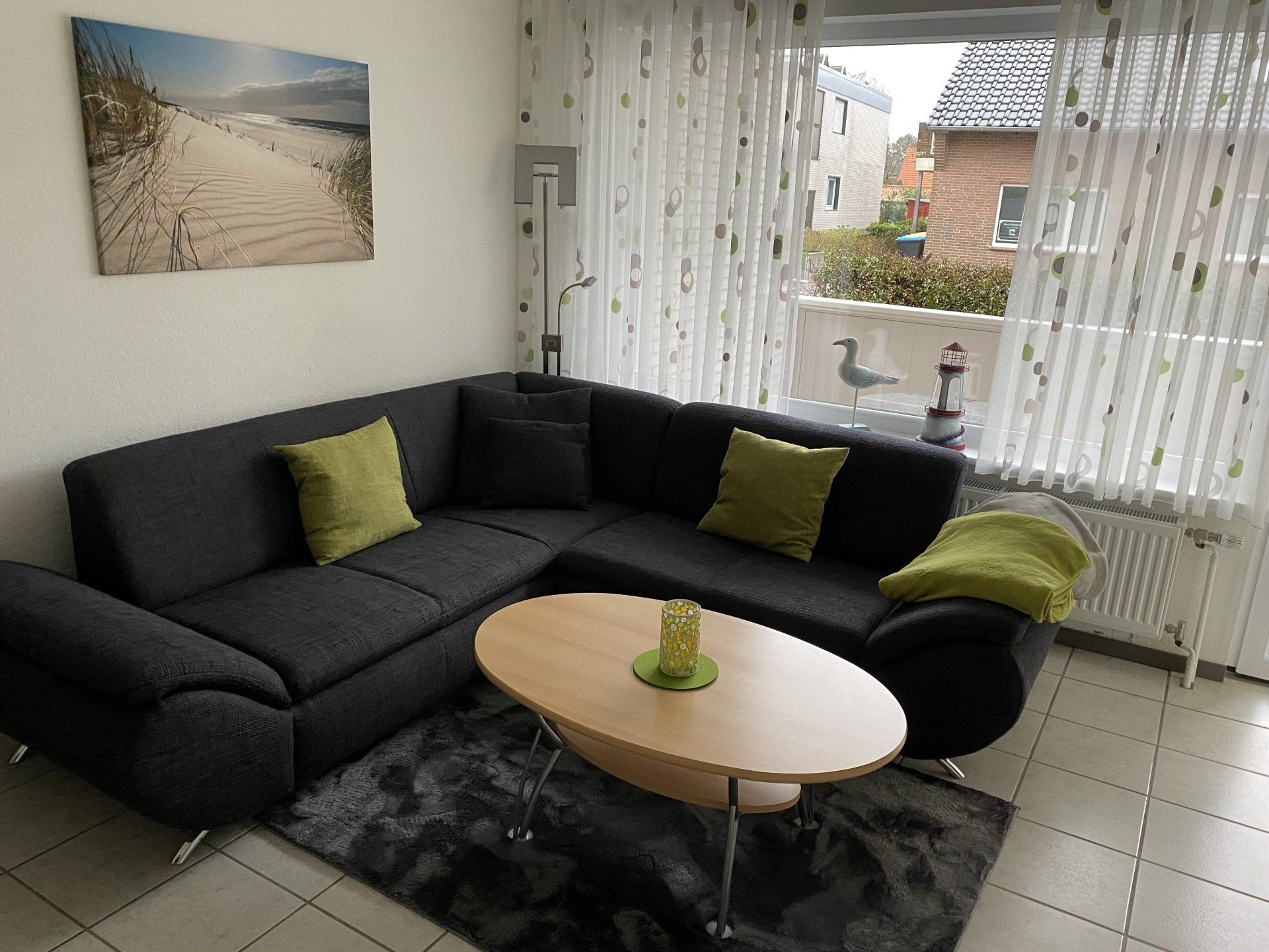 Wohnbereich mit neuem Sofa Wohnbereich