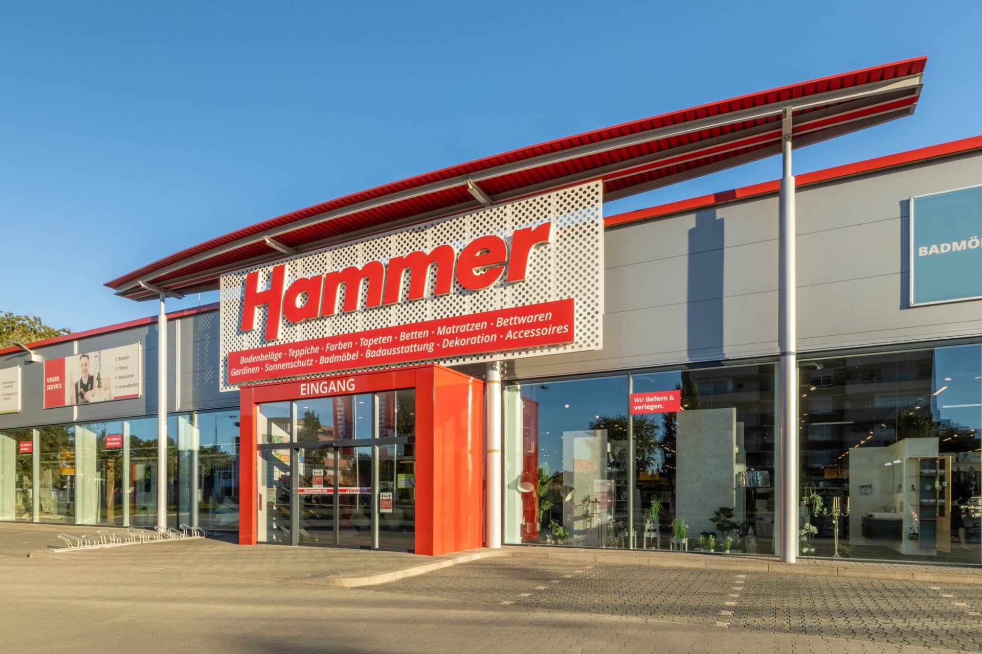 Standortfotografie TSF Erfurt - Hammer Fachmarkt