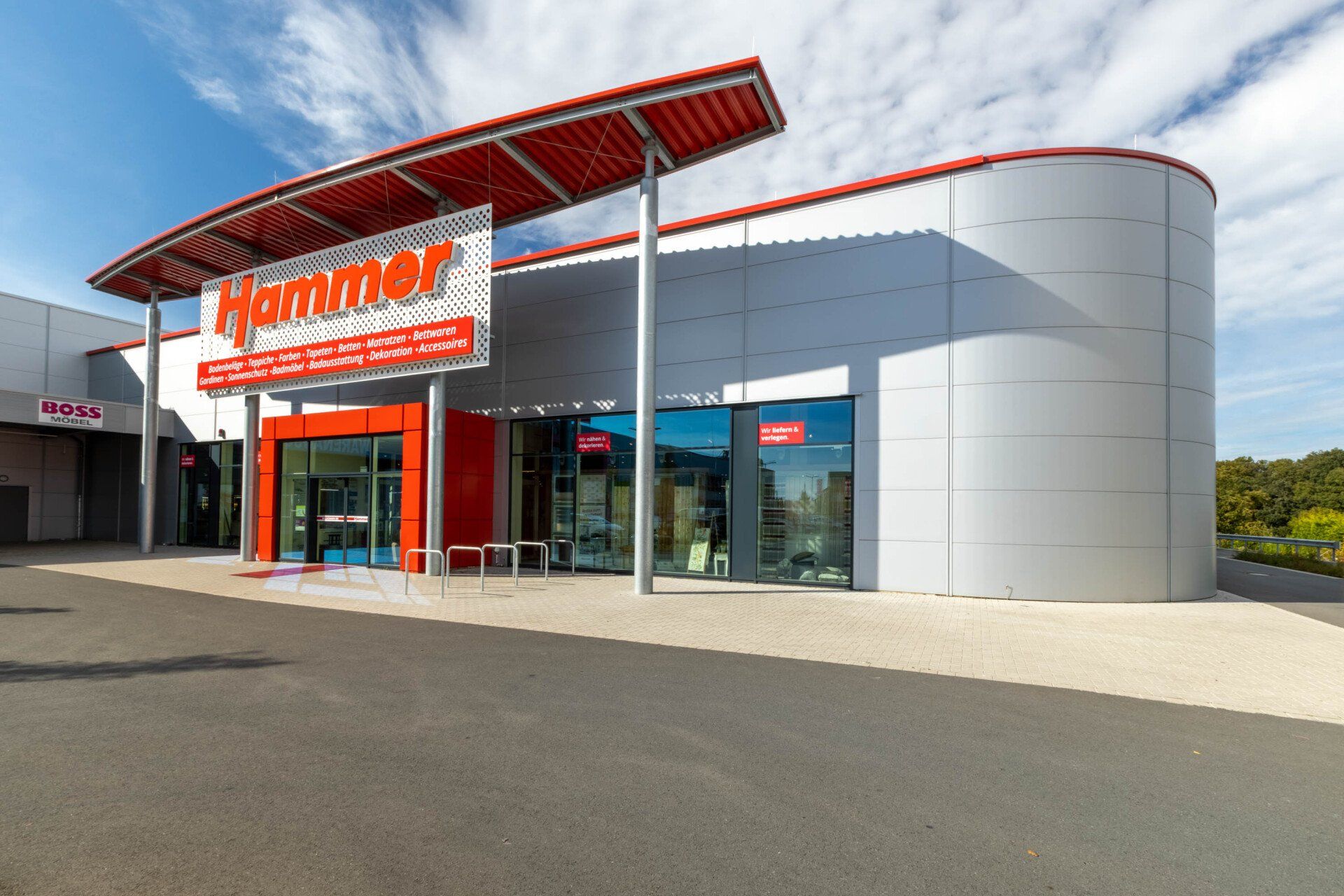 Standortfotografie TSF Erfurt - Hammer Fachmarkt