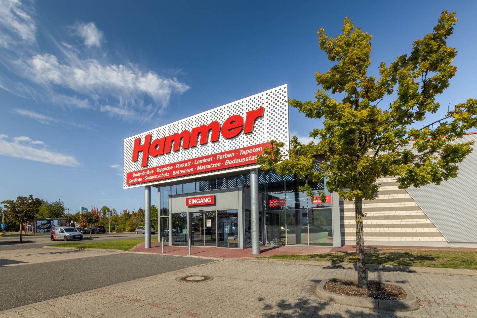 Standortfotografie TSF Erfurt - Hammer Fachmarkt